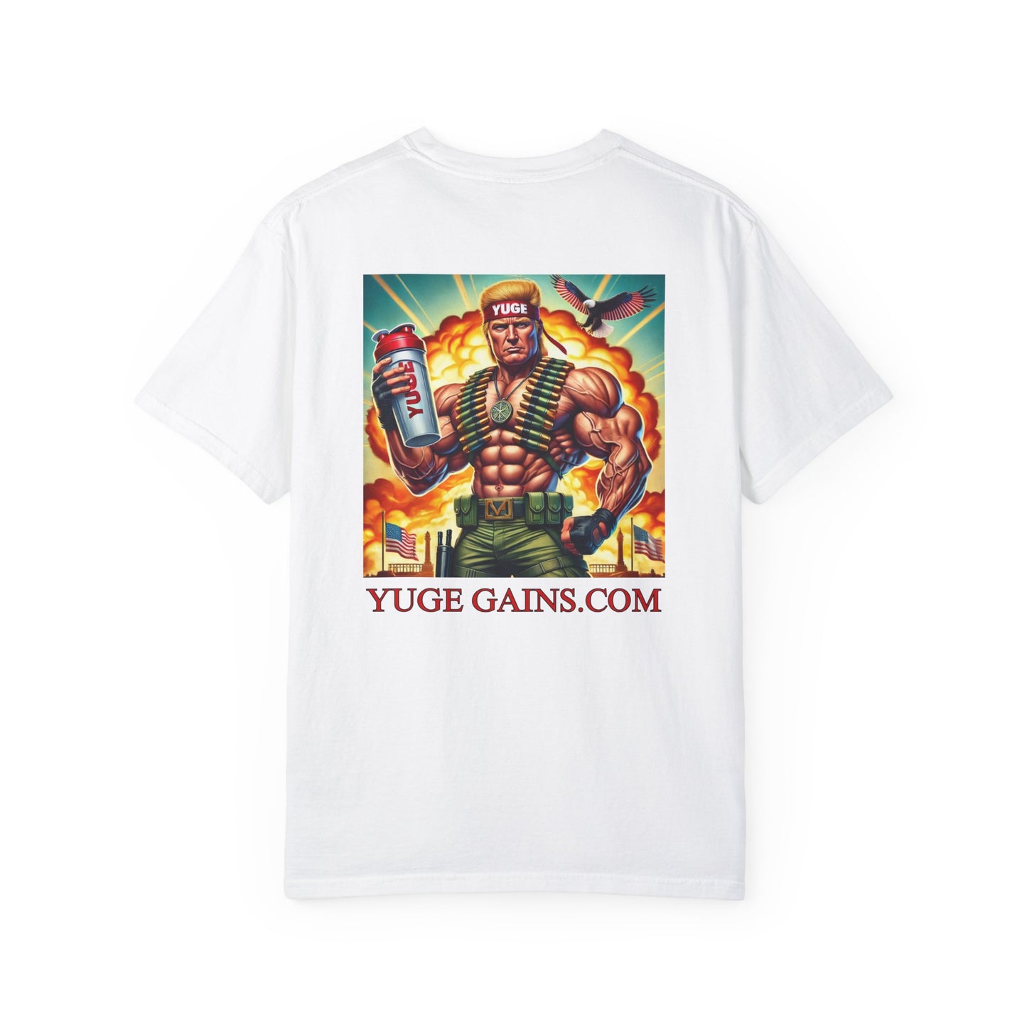 Yuge Gains Graphic T-Shirt - Stronger Than Your Excuses
