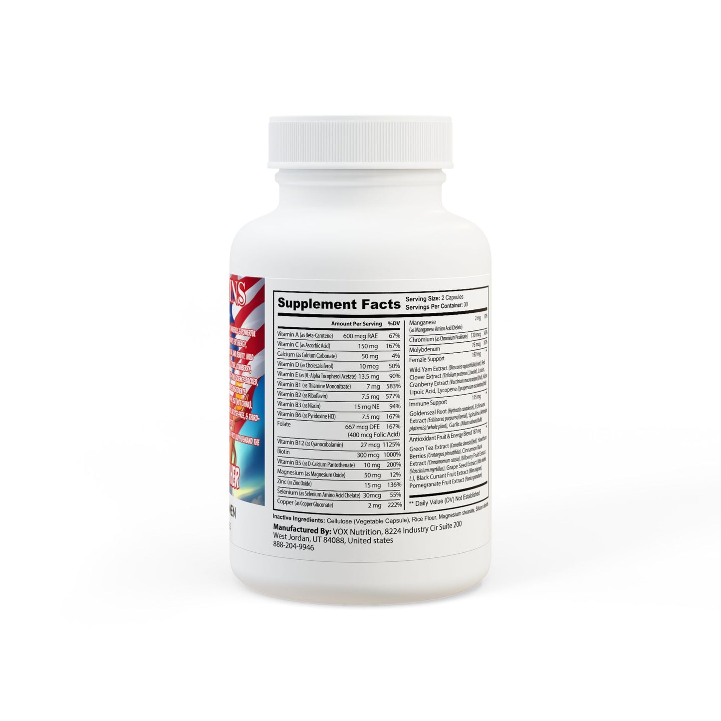 VICTORY VITES - for Her Multivitamin (60 Capsules)