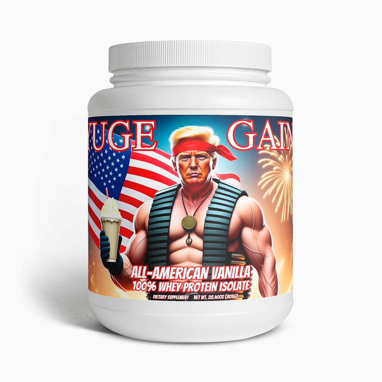 ALL-AMERICAN VANILLA - 100% Whey Protein Isolate