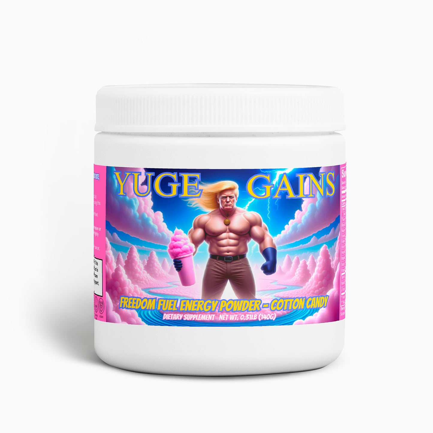 FREEDOM FUEL - Energy Powder (Cotton Candy)