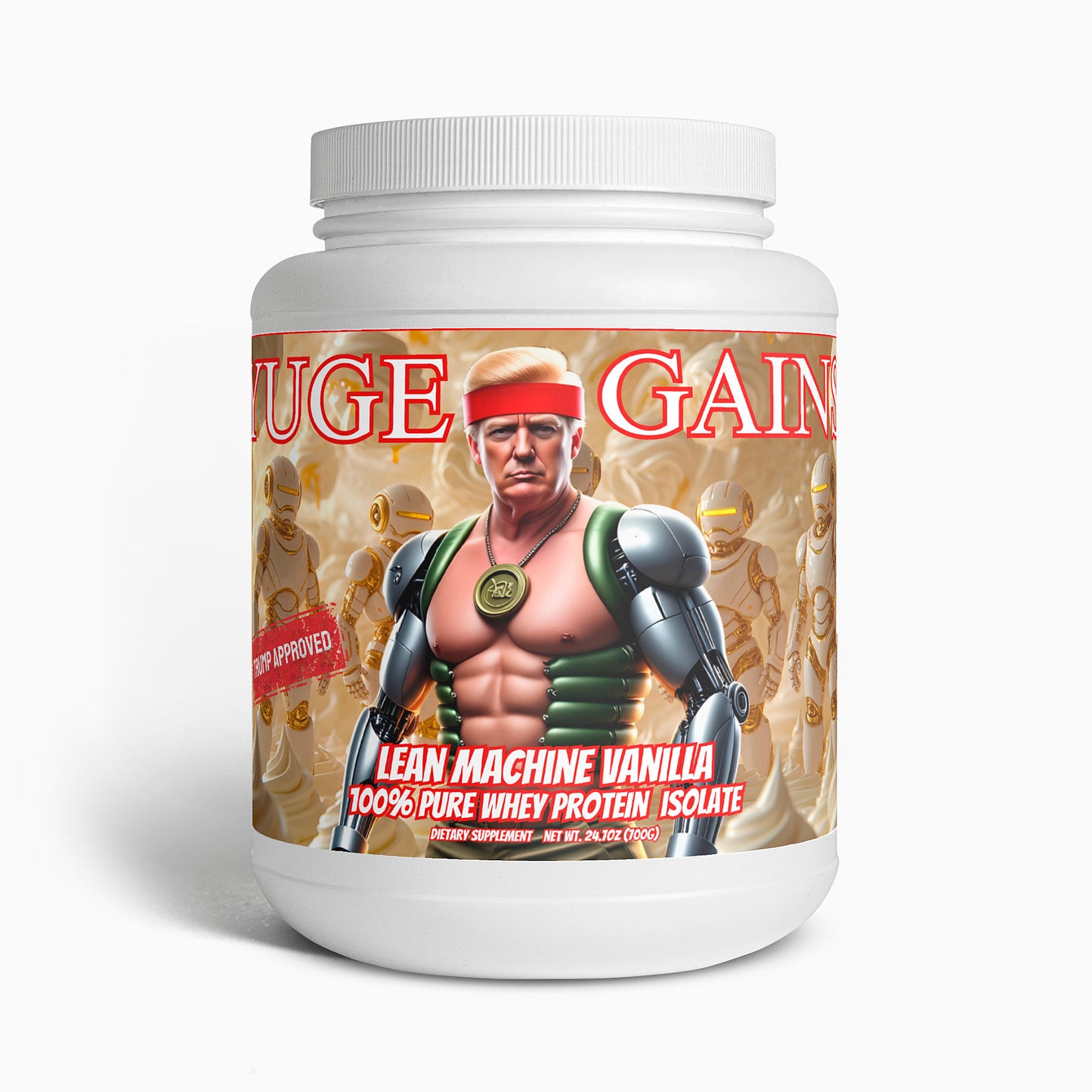 LEAN MACHINE - 100% Whey Protein Isolate (Vanilla)