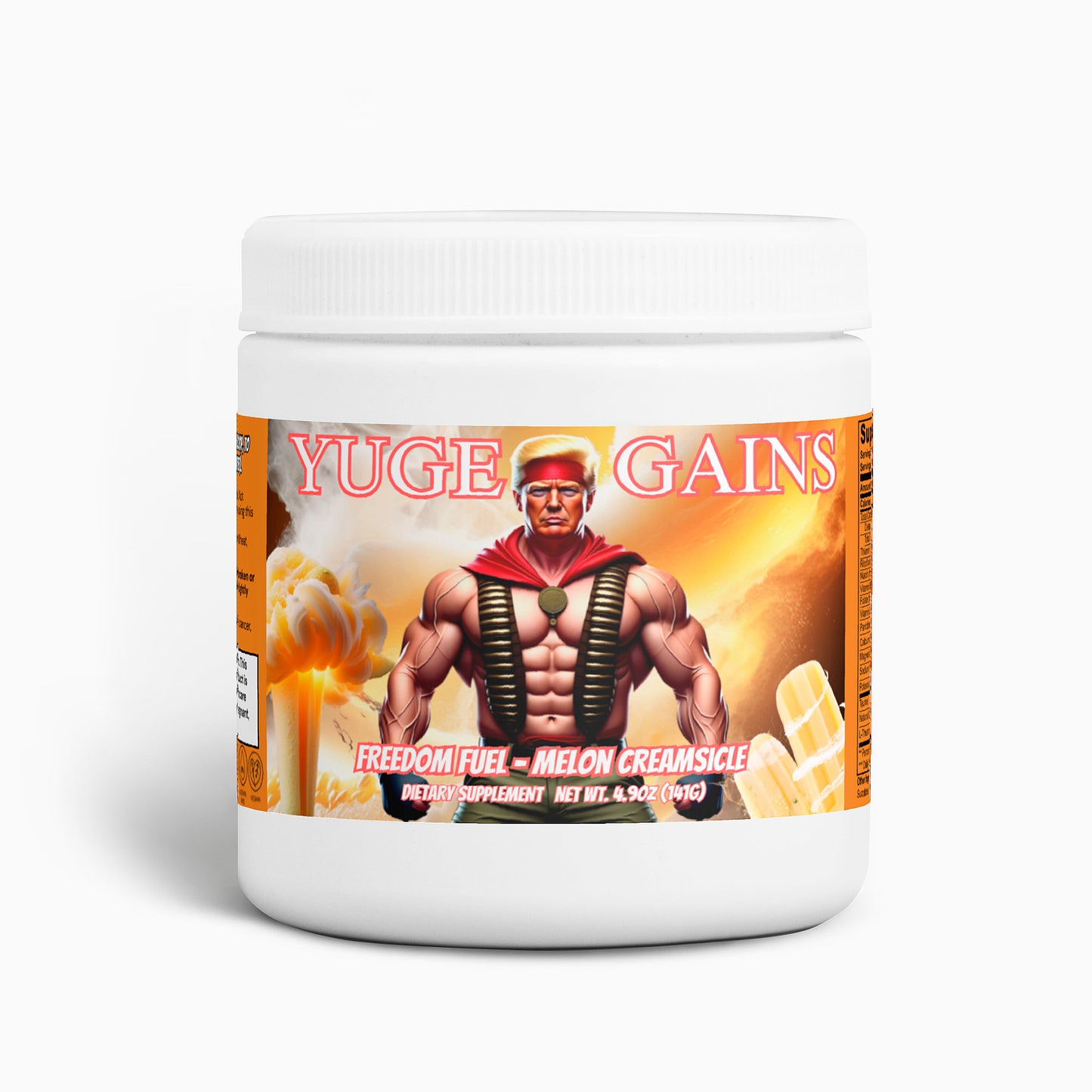 FREEDOM FUEL - Energy Powder (Melon Creamsicle)