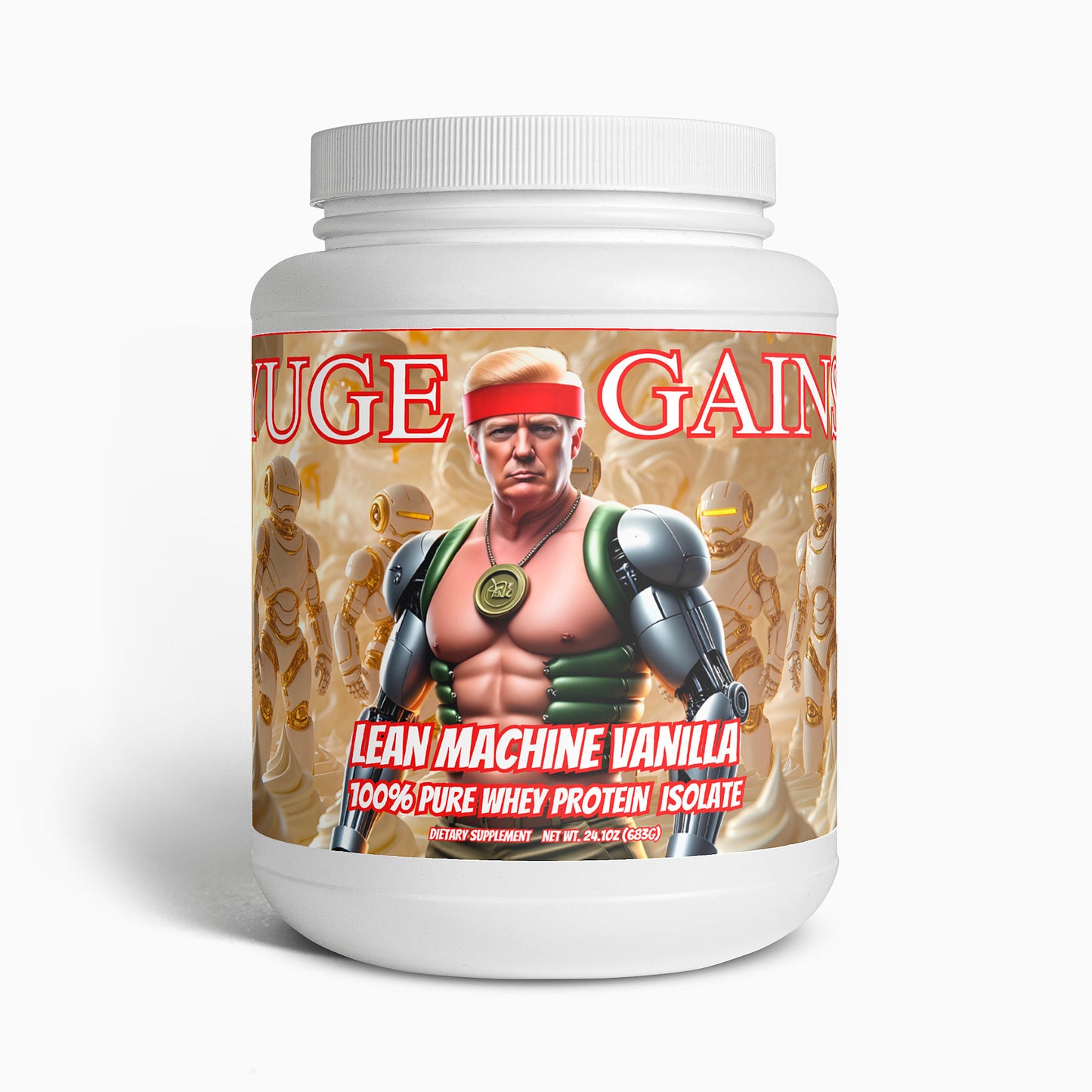 LEAN MACHINE - 100% Whey Protein Isolate (Vanilla)