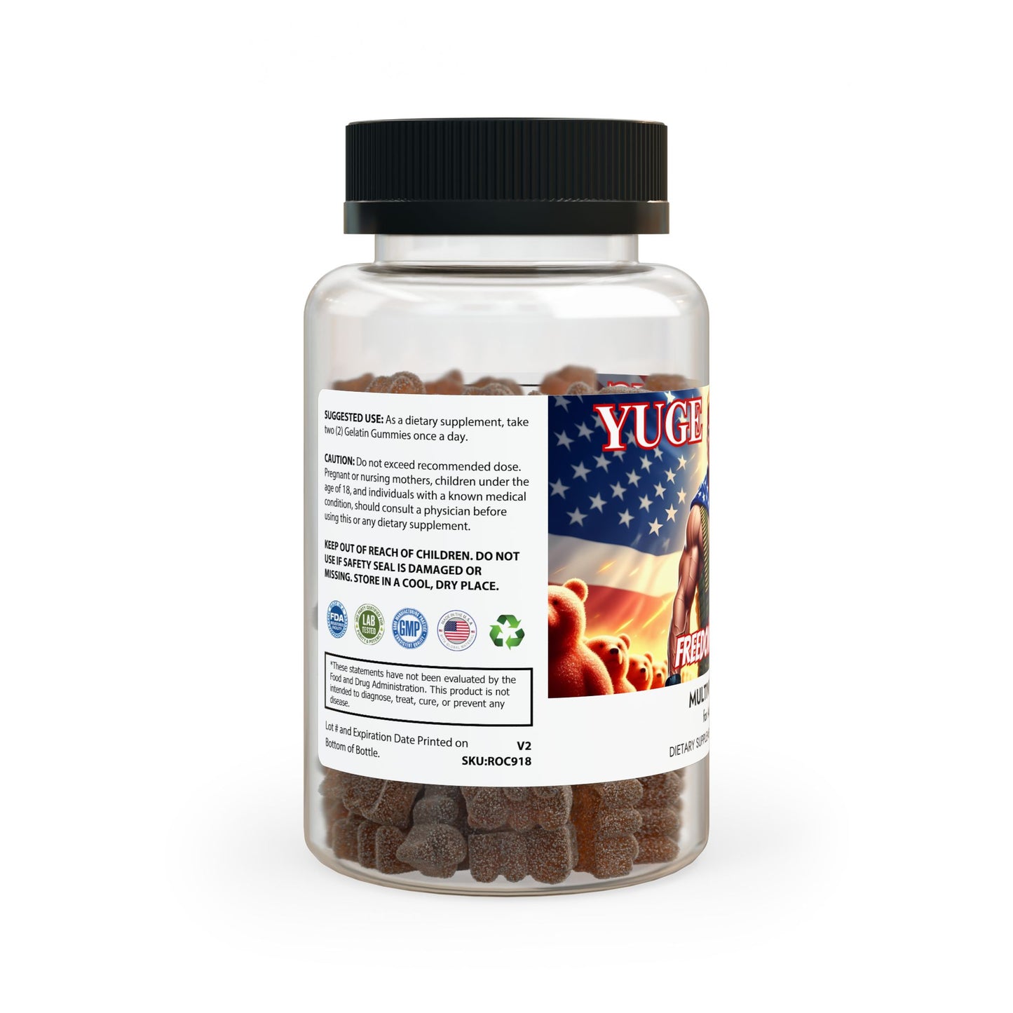 FREEDOM CHEWS - Multivitamin Gummies for Adults (60 Gummies)