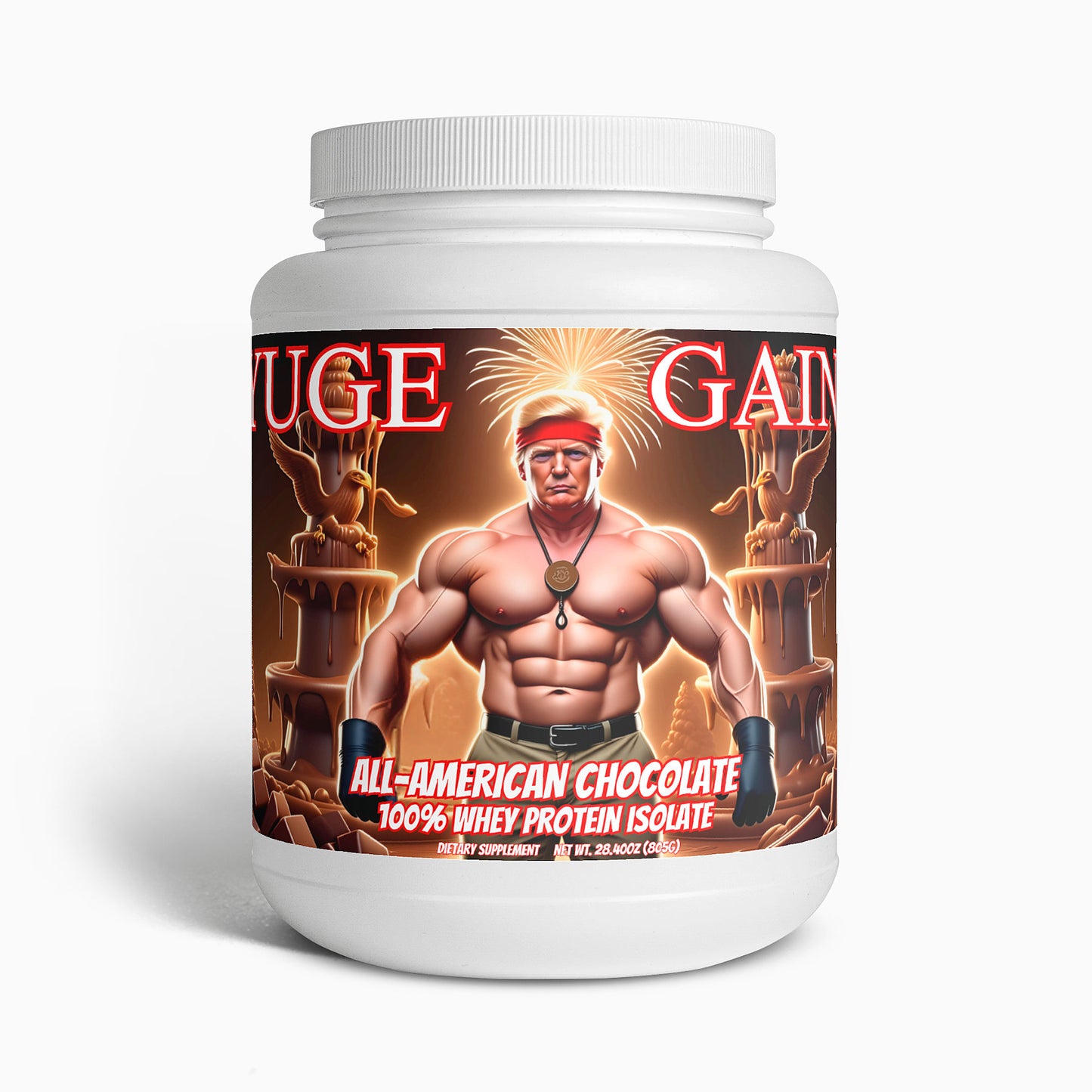 ALL-AMERICAN CHOCOLATE - 100% Whey Protein Isolate