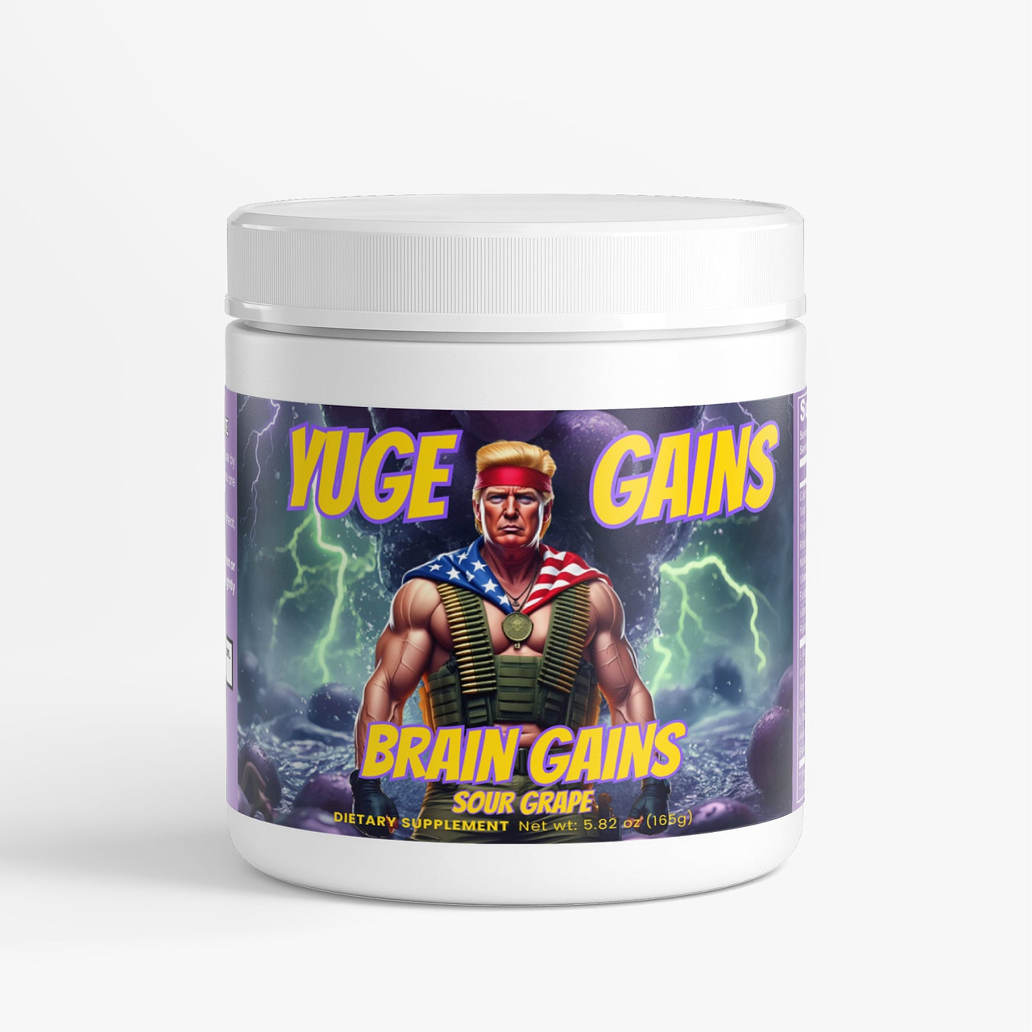 BRAIN GAINS - Focus Powder (Sour Grape)