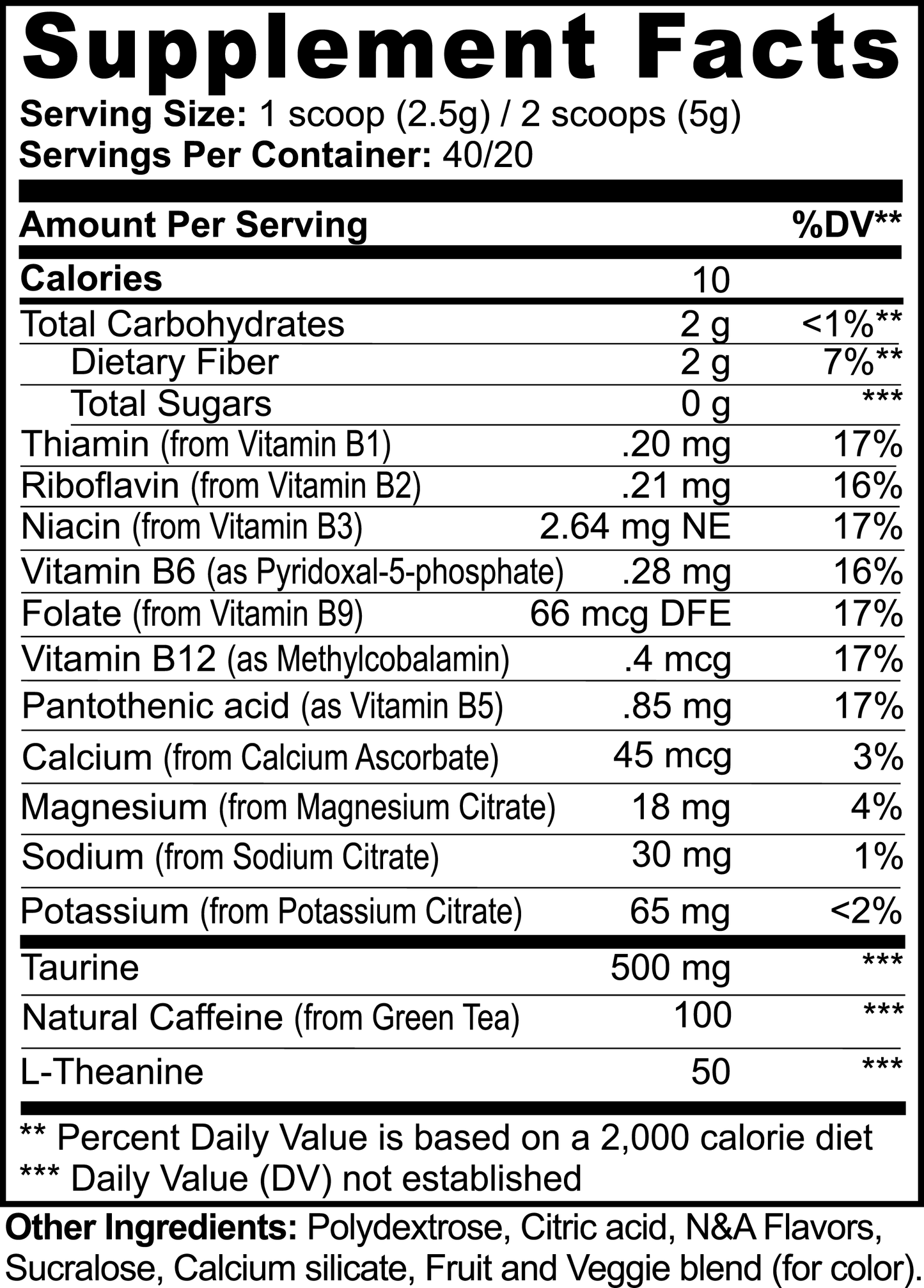 FREEDOM FUEL - Energy Powder (Strawberry Shortcake)