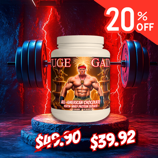 ALL-AMERICAN CHOCOLATE - 100% Whey Protein Isolate