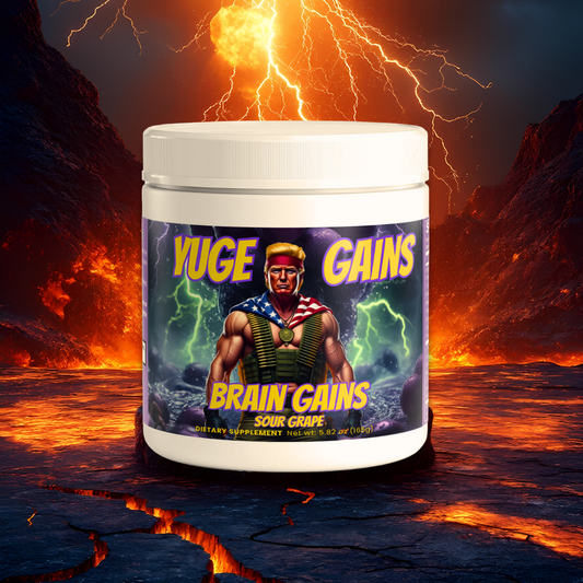 BRAIN GAINS - Focus Powder (Sour Grape)