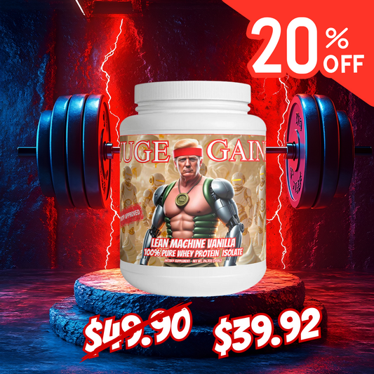 LEAN MACHINE - 100% Whey Protein Isolate (Vanilla)